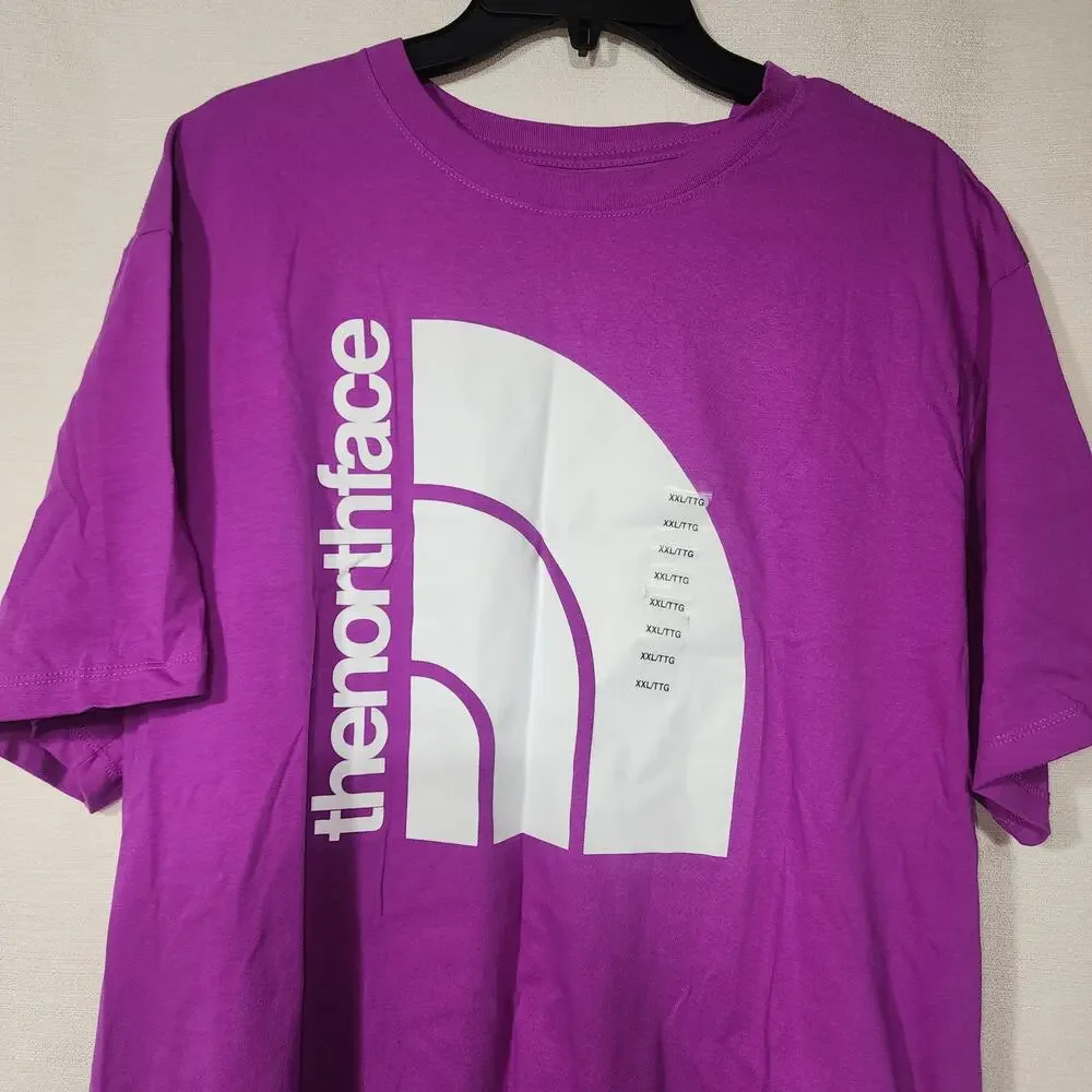 North face men's XXL purple shirt NWT